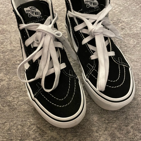 Vans Sk8 Hi Tapered Stackform black womans 5.5 - Picture 7 of 10